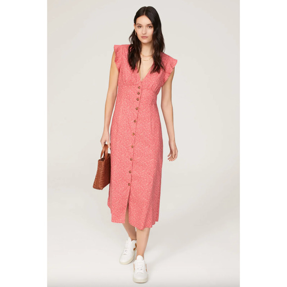 Marine Layer Dresses & Skirts - Marine Layer Camila Midi Dress Ditsy Floral